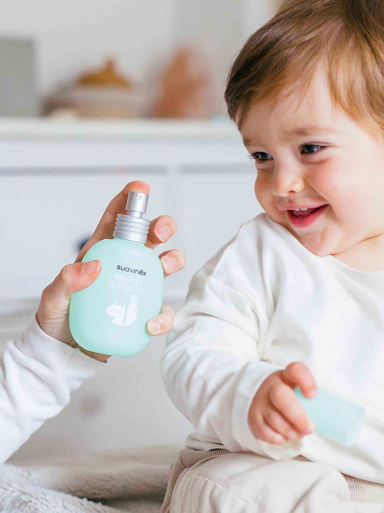 Baby cologne Memories 100 ml SUAVINEX transparent
