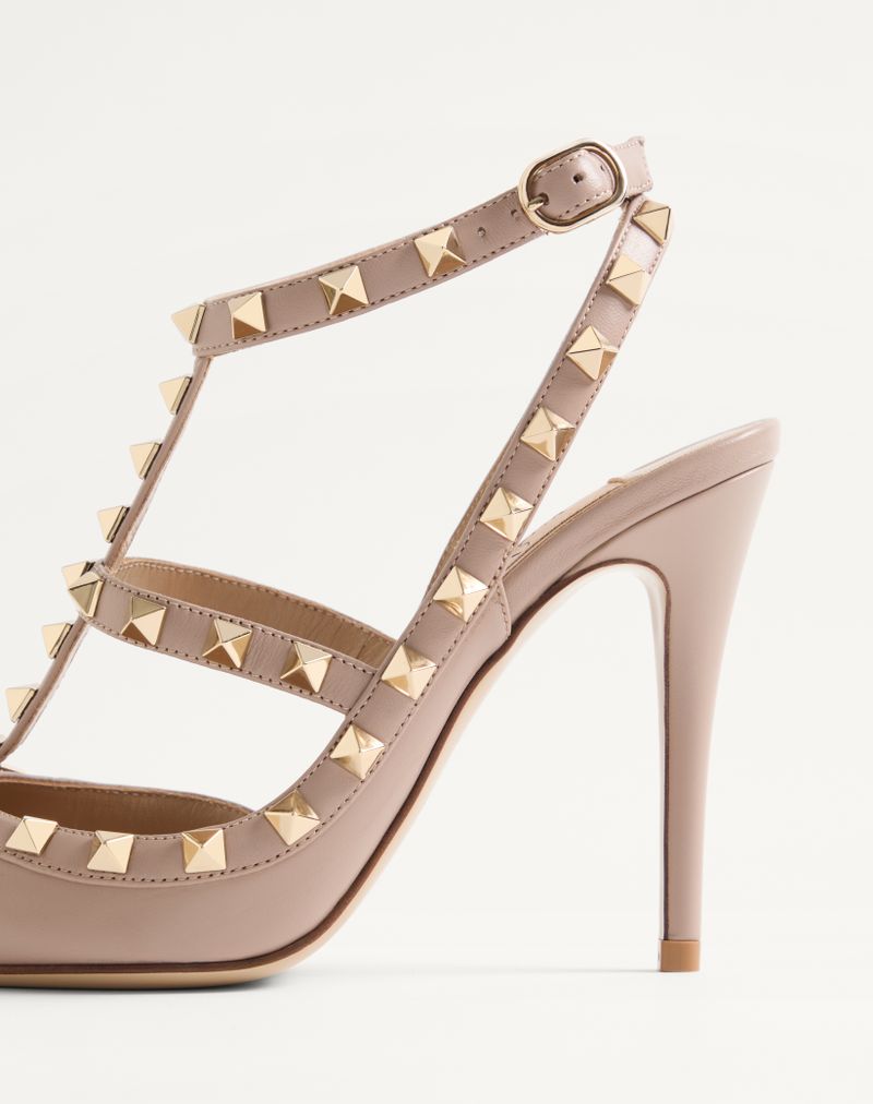 Rockstud Décolleté com alças de 100 mm