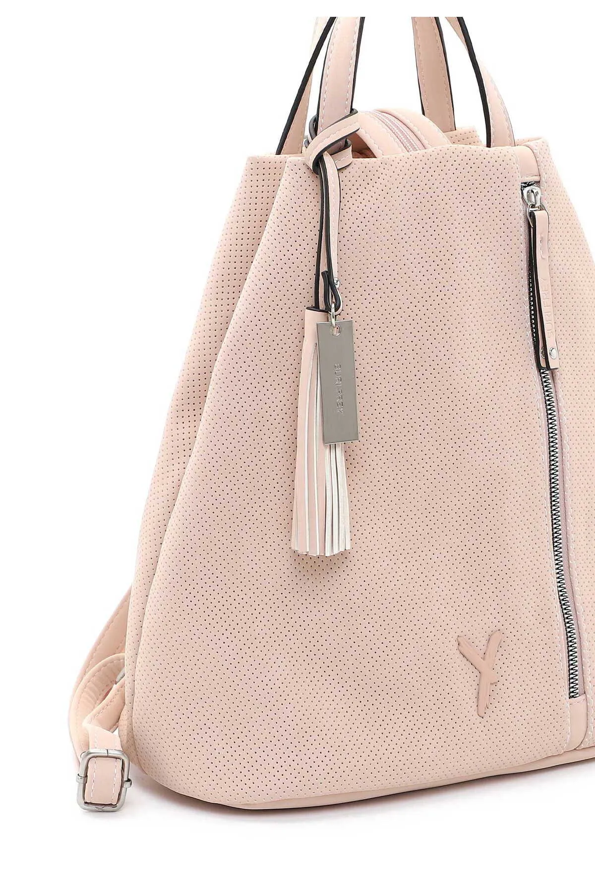 SURI FREY  Rucksack - Rosa - Unifarben