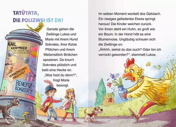 Die Jagd nach dem magischen Detektivkoffer, Band 3: Hühnerdieb gesucht!