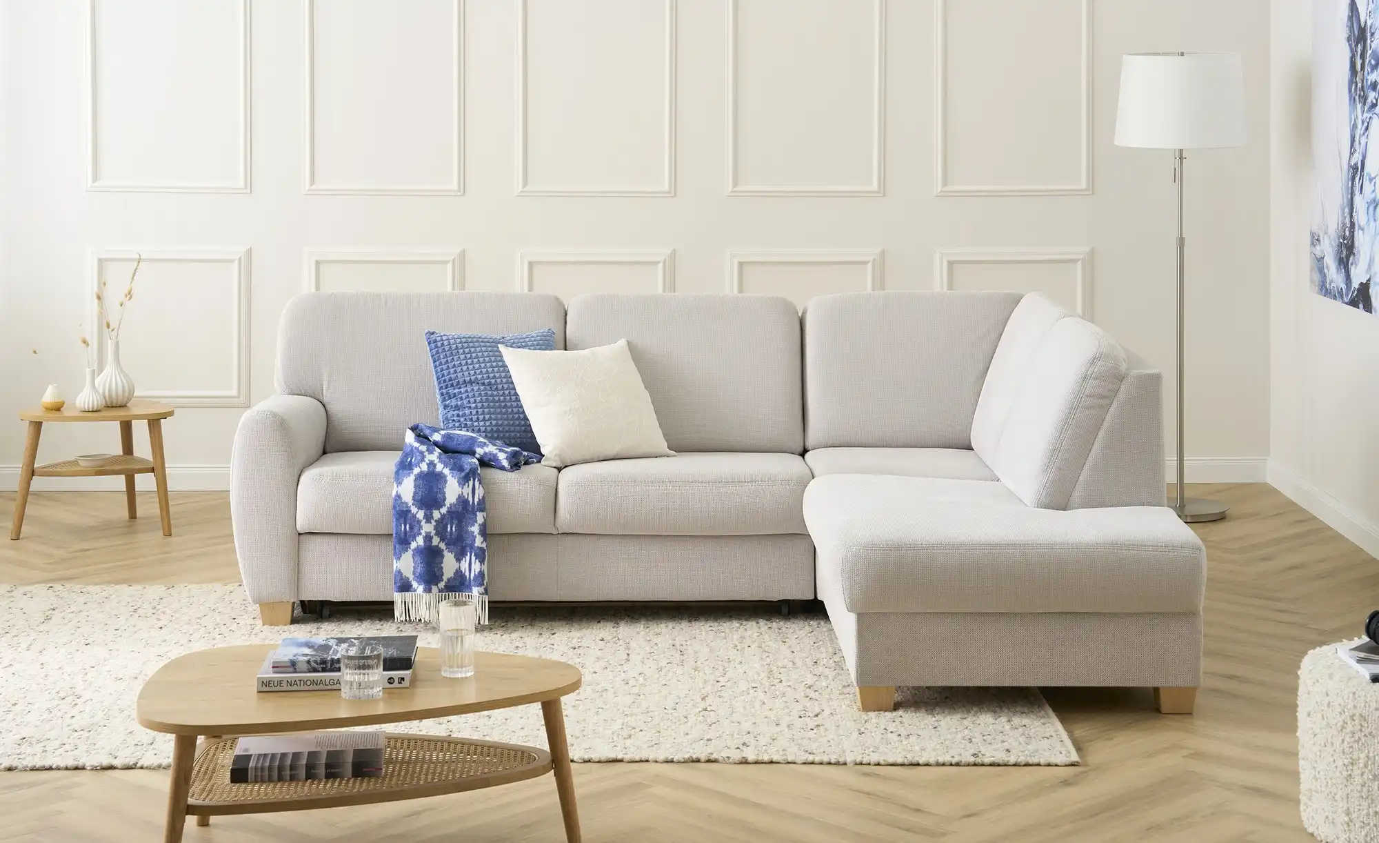 smart Ecksofa mit Schlaffunktion
