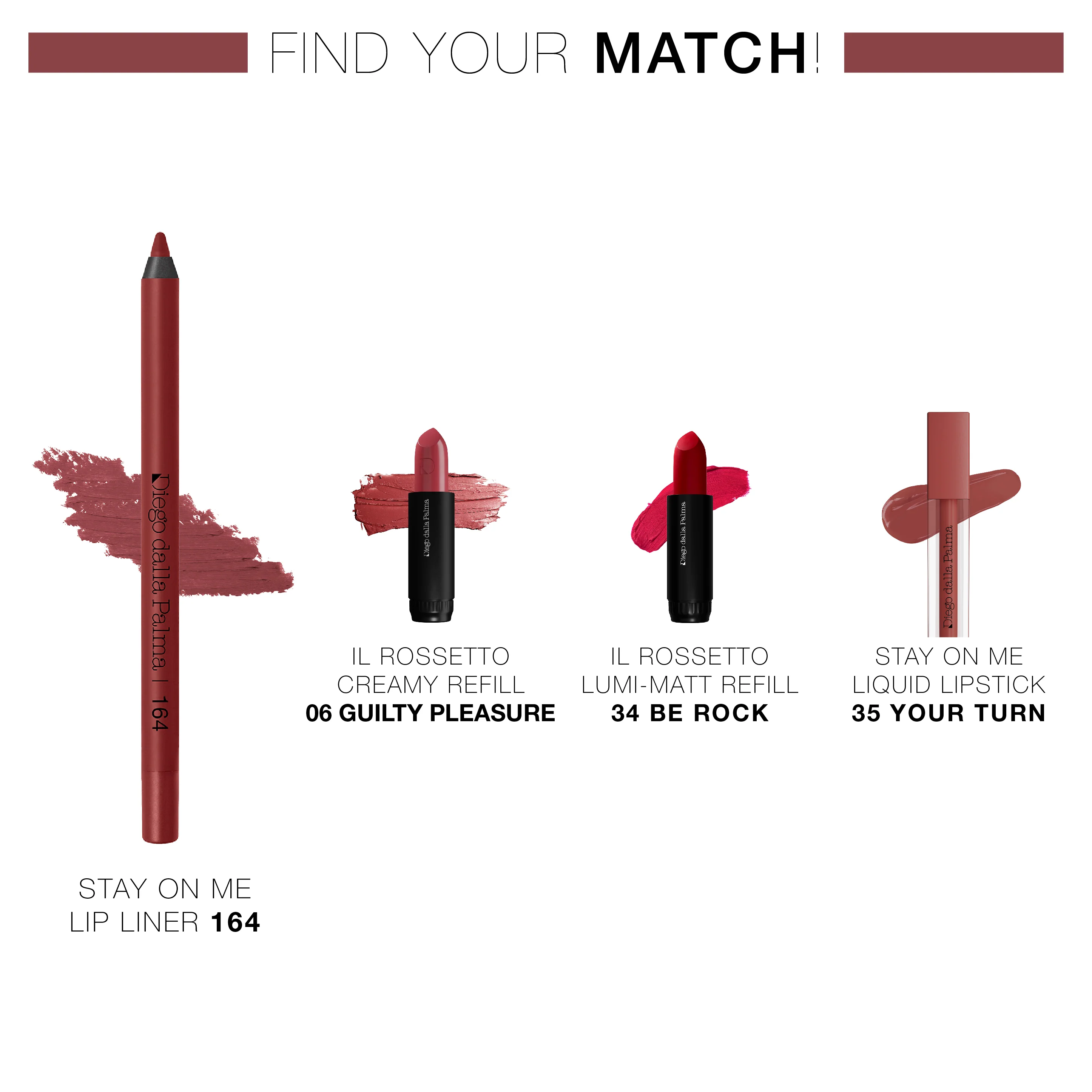 Delineador de labios Stay On Me - Lápiz de labios