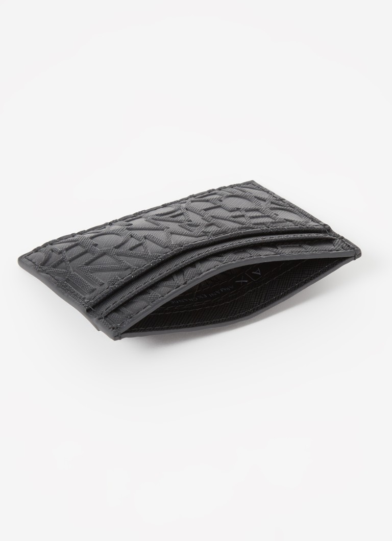 Porte-cartes Armani Exchange avec logo imprimé