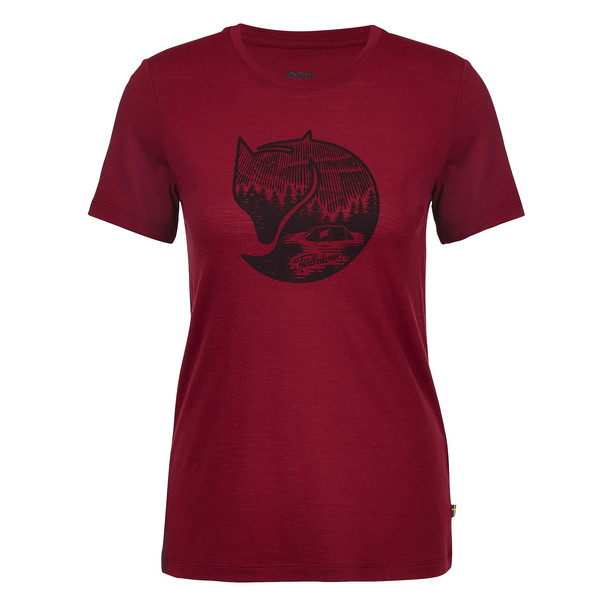 ABISKO WOOL FOX SS W Damen - Funktionsshirt