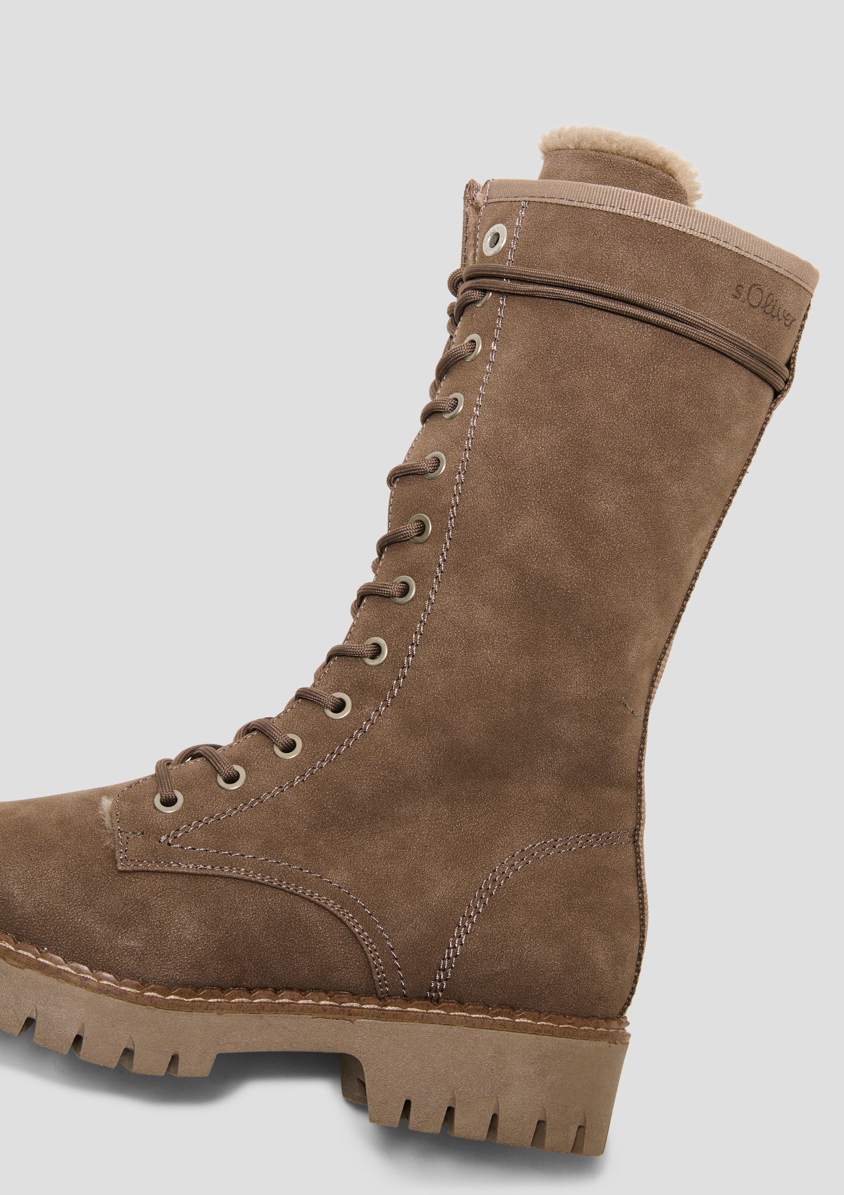 Stiefel mit Profilsohle  6008580-341