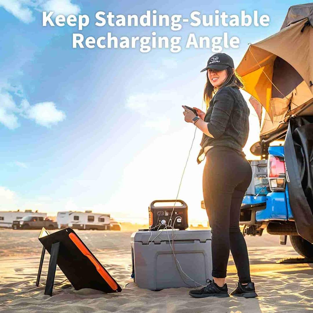 Gerador solar Jackery 500 (Jackery 500 + SolarSaga 100W)