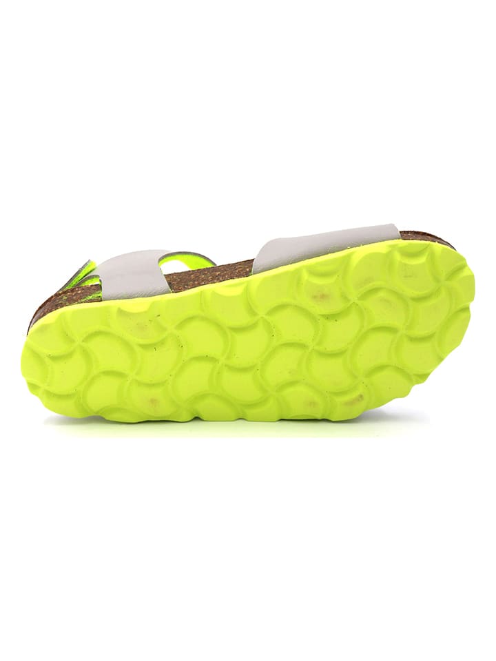 Little Sky Sandalen in Grau/ Limette günstig kaufen
