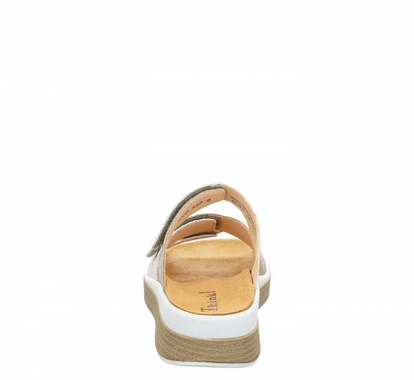 MEGGIE Pantolette - Bianco/Kombi