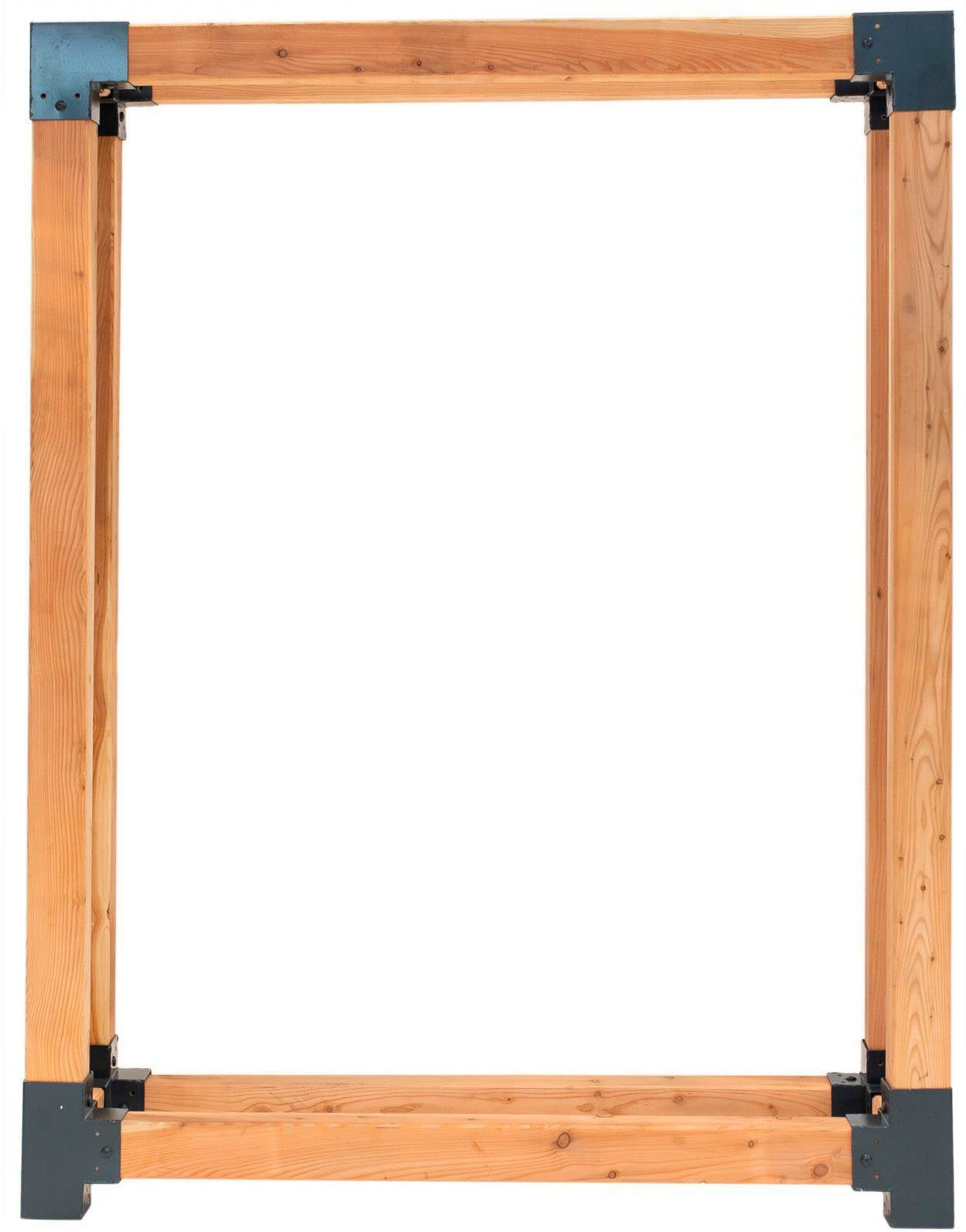 50NRTH Kaminholzregal Michel XL, BxTxH:138x40x180 cm