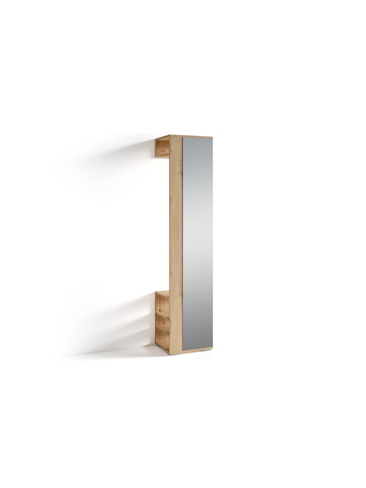 byLiving Garderobe Ben in Artisan Eiche - (B) 40 x (H) 184 x (T) 35 cm günstig kaufen onesize