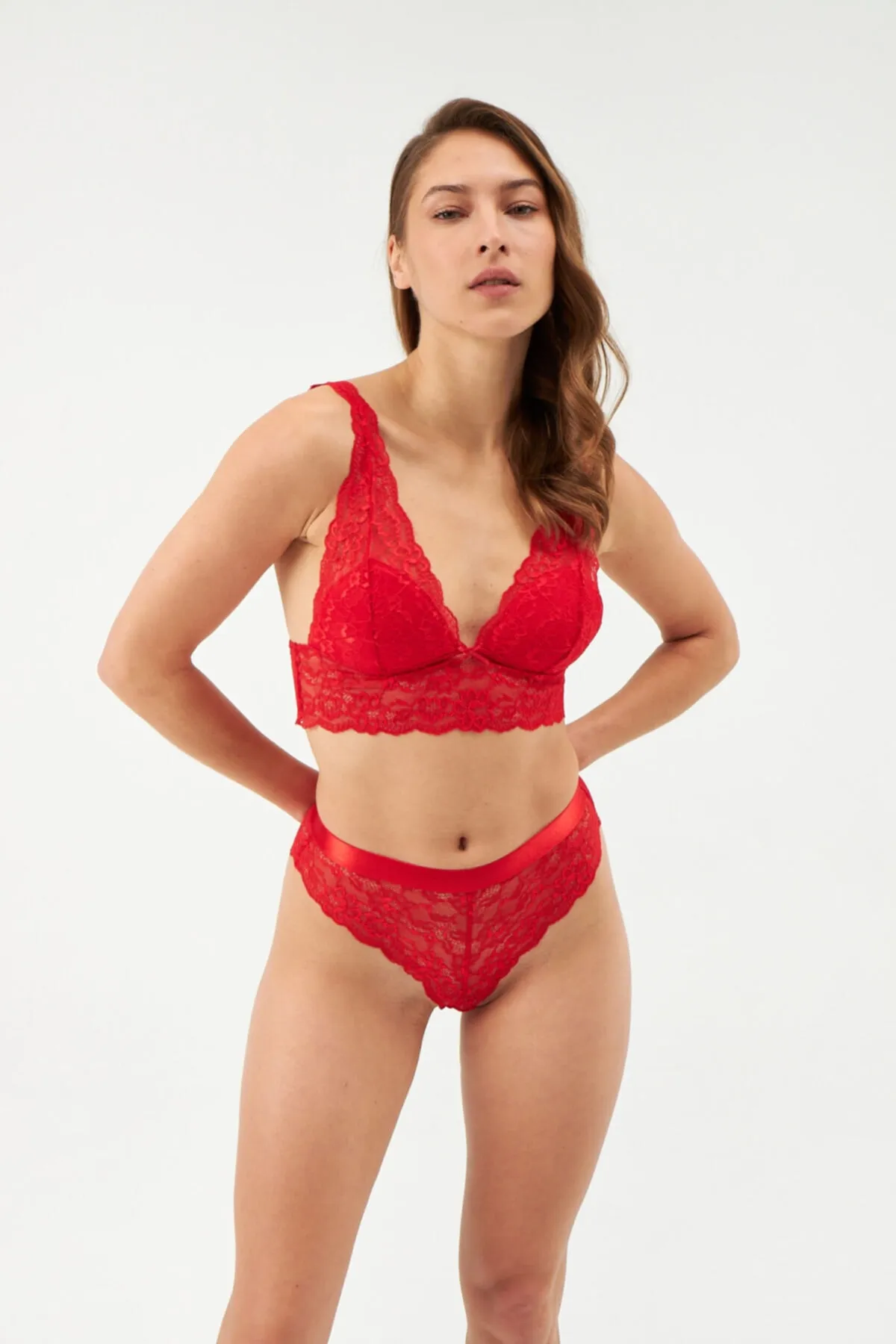 Dagi  BH - Rot - Unifarben