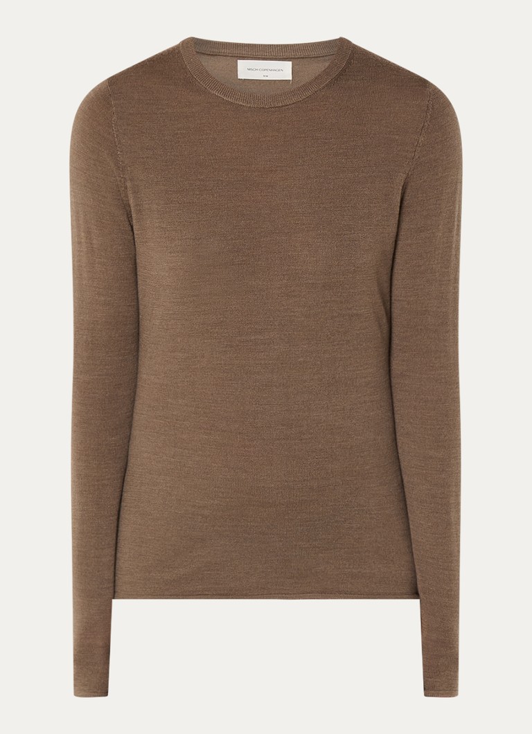 MSCH Copenhagen Rigmor pull en laine mérinos en maille fine