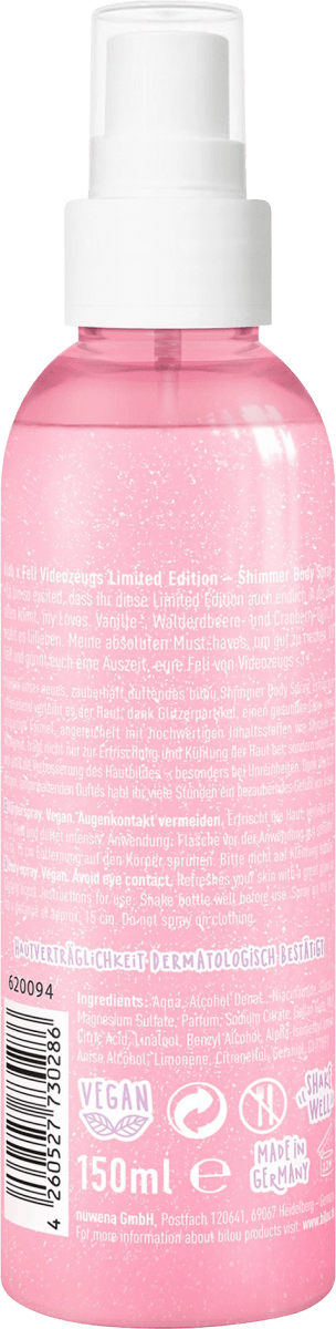 Bodyspray Feli Videozeugs, 150 ml