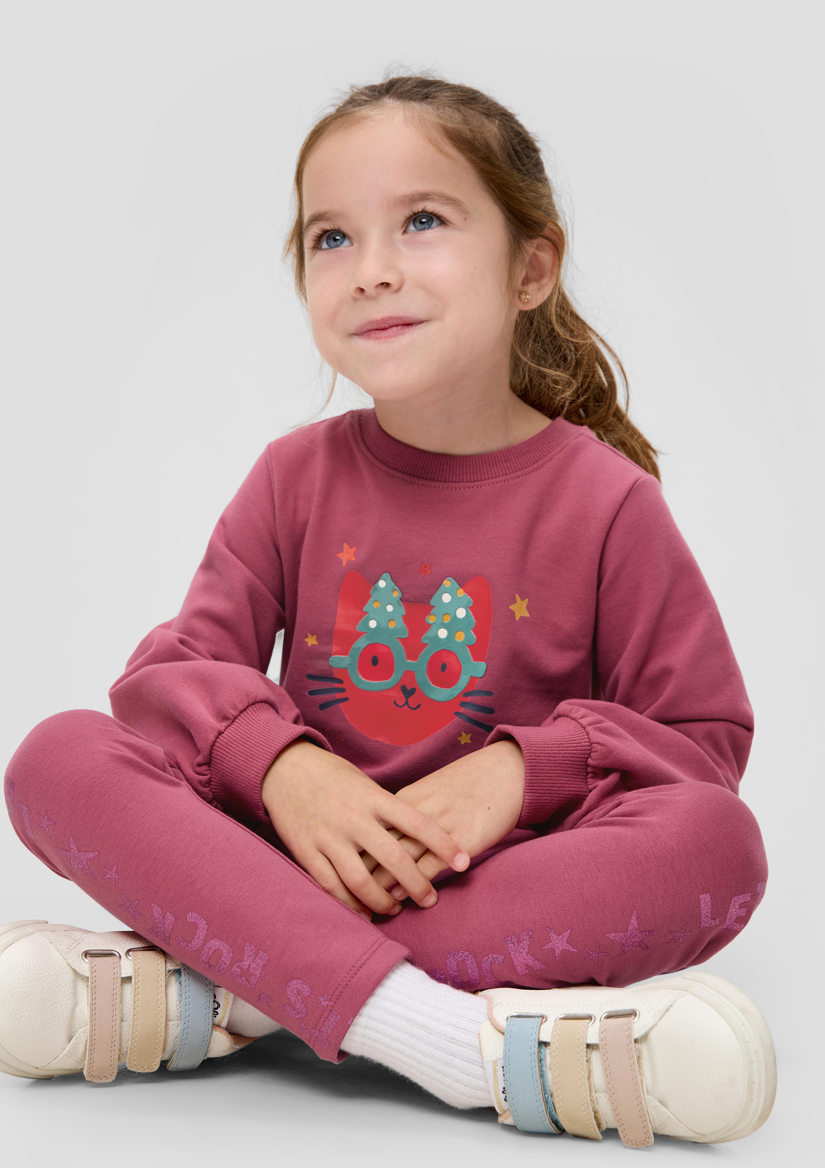 Sweatshirt mit weicher Innenseite  2141188-4592