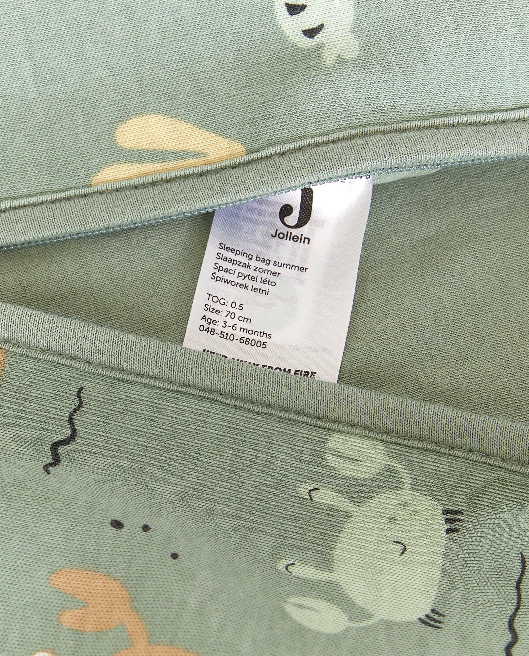 Sac de dormit Jollein Tetra (70 cm), TOG 0,5 kaki