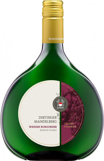 2022 Dertinger Mandelberg Weißer Burgunder Kabinett trocken - Winzergemeinschaft Franken eG