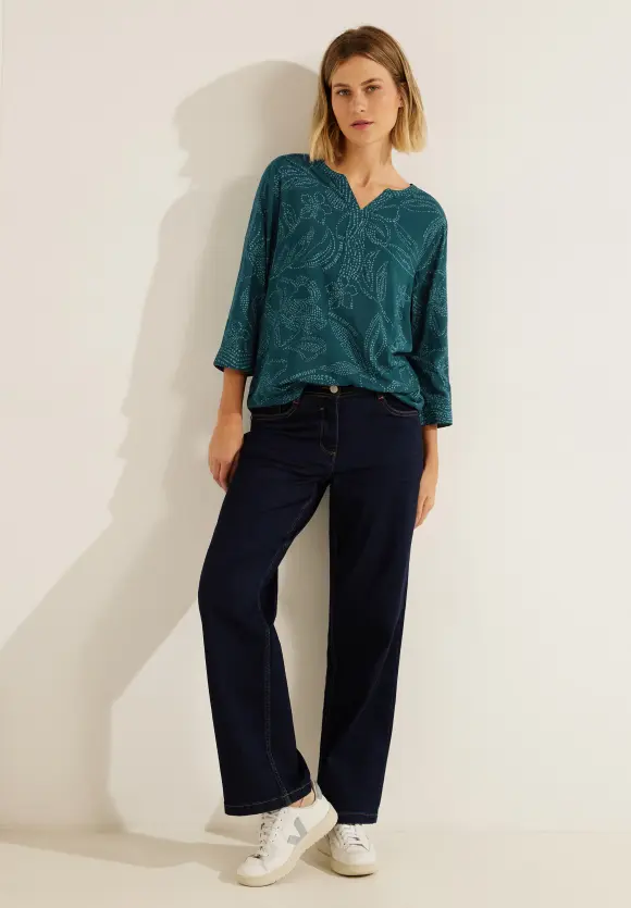 CECIL Bluse mit Punkteprint
