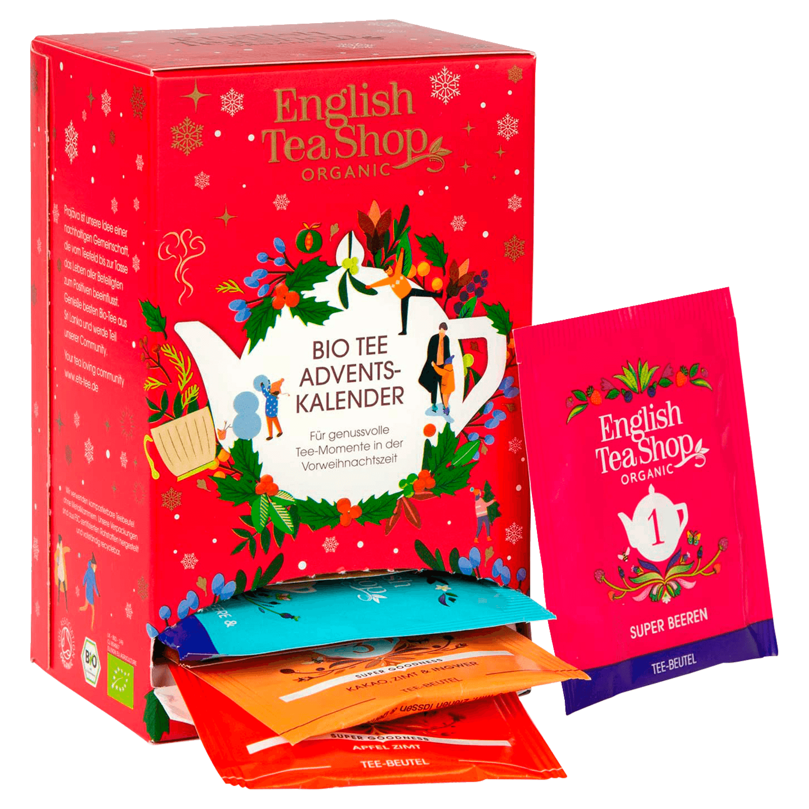 English Tea Shop Bio Tee Adventskalender 42g