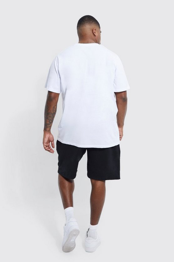 Plus Jersey-Shorts