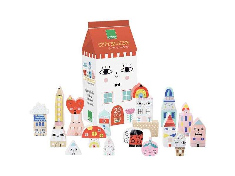 Tiny city cubes de la ville Suzy Ultman, Vilac