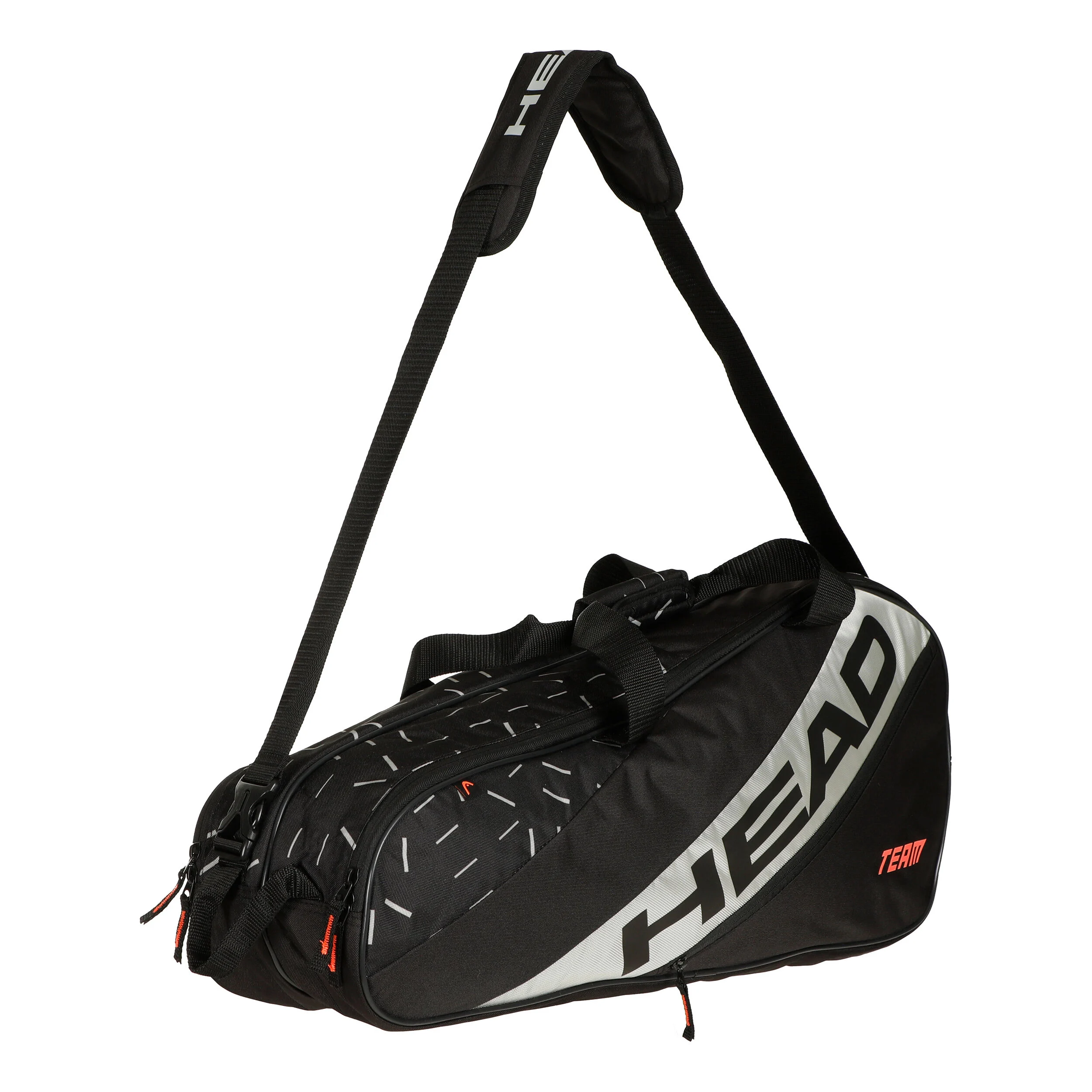 Team Racquet Bag M Schlägertasche 6er - Grün, Schwarz