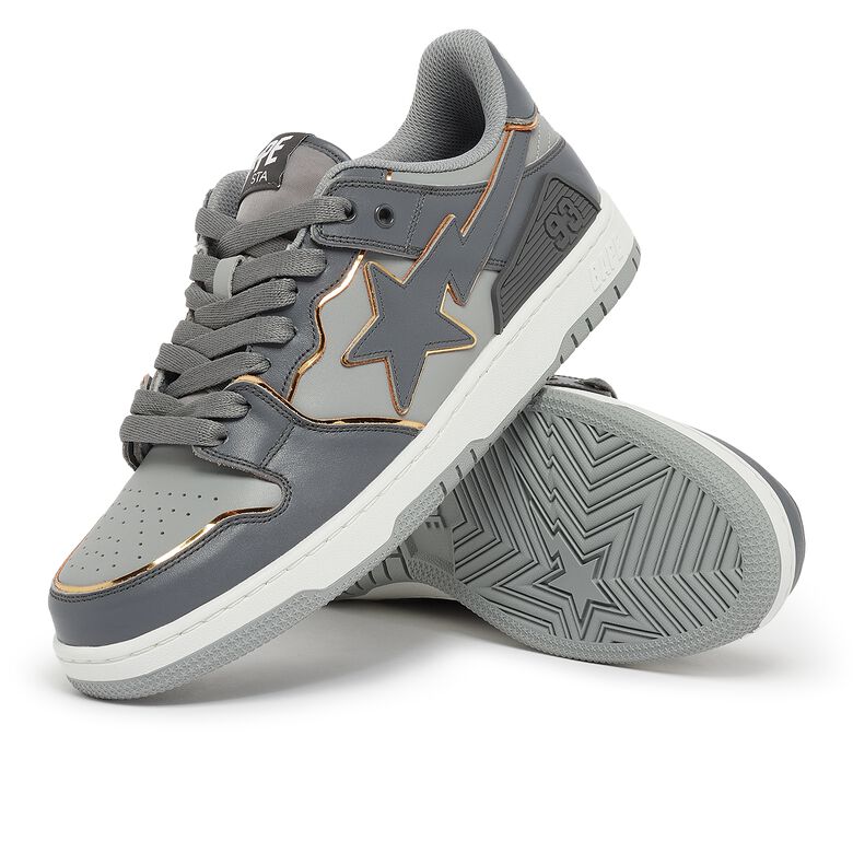 A Bathing Ape Wmns Bape SK8 Sta #3 L gray