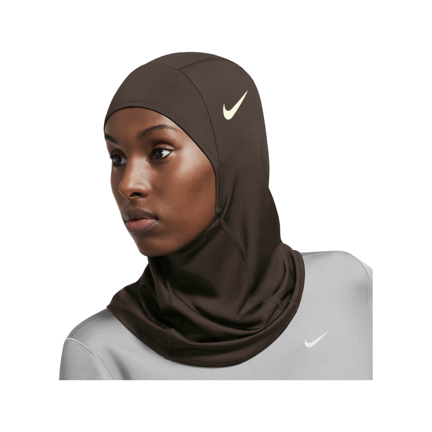 Nike Pro 2.0 Hijab Kids Braun Beige F231