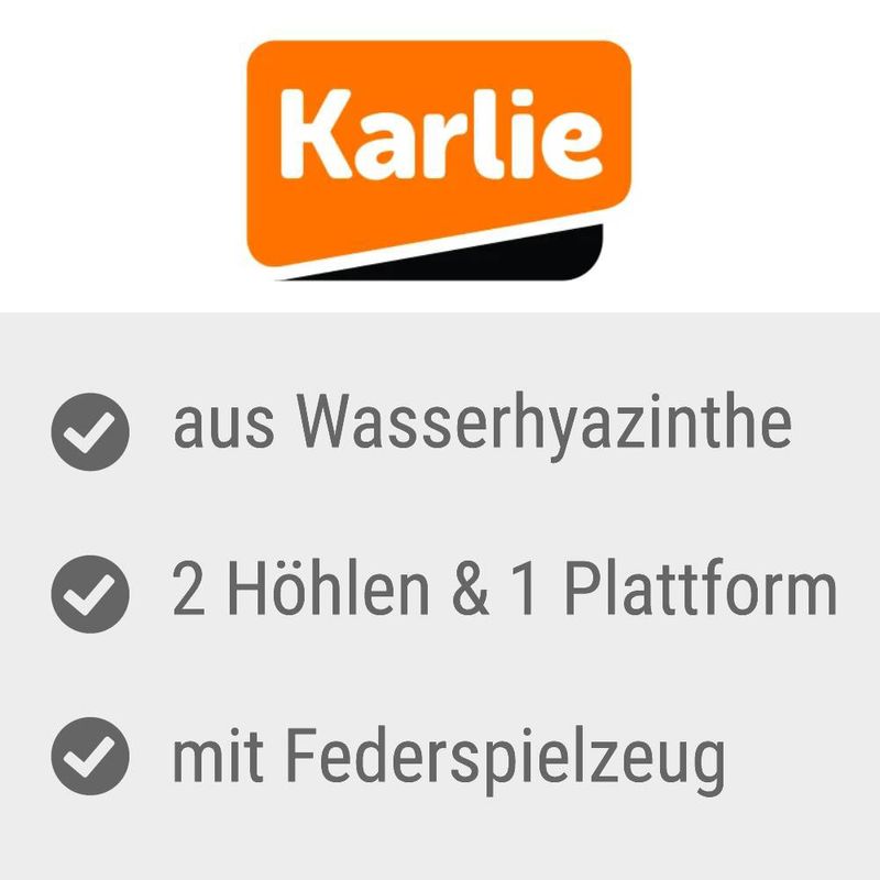 Karlie Kratztonne Caverna Wasserhyazinthe zu TOP-Preisen | bitiba