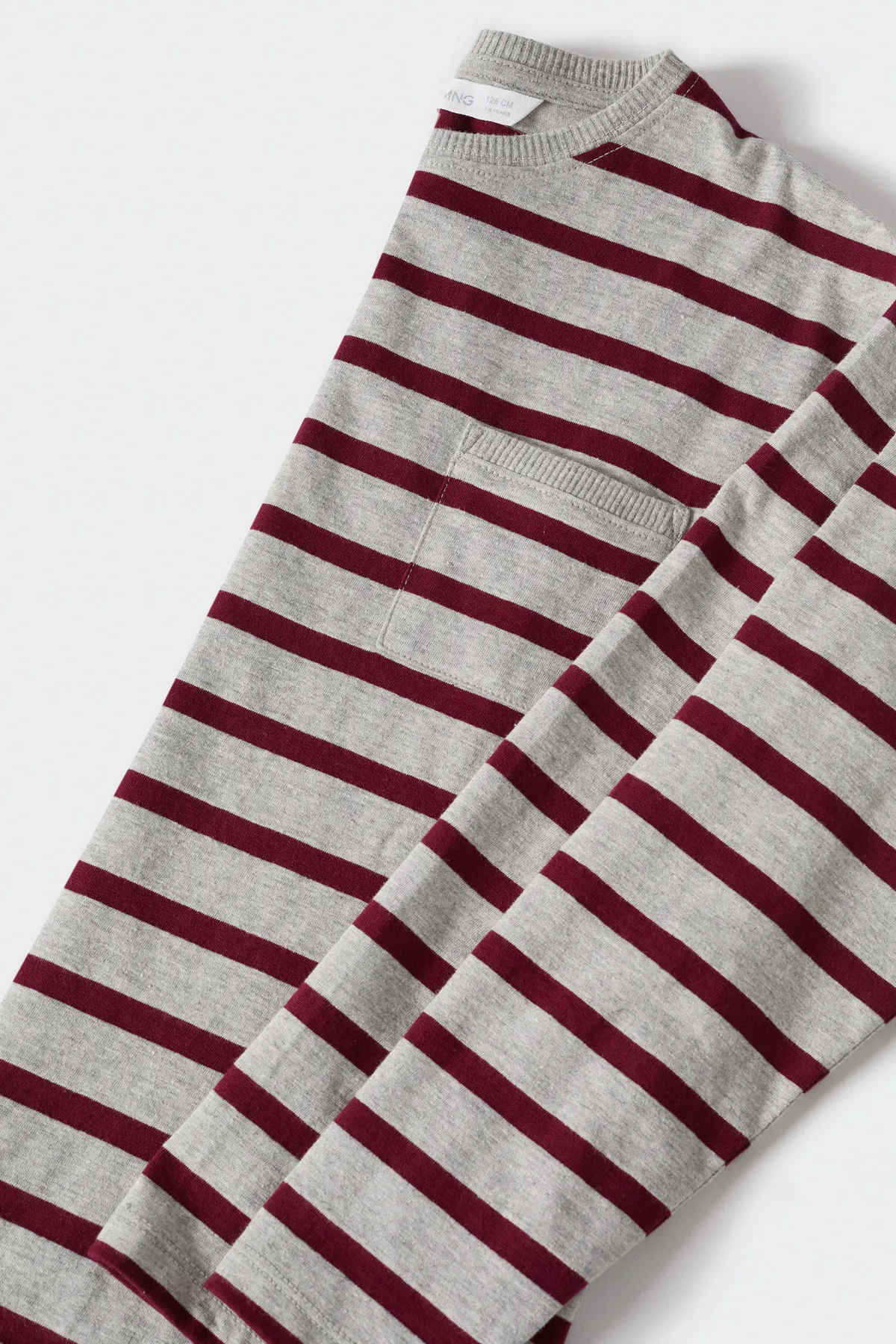 MANGO Kids  Dunkelrotes T-Shirt für Jungen
