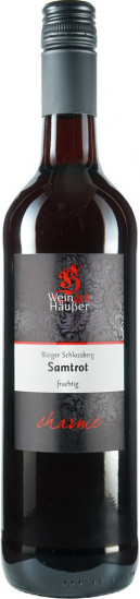 2018 Samtrot CHARME halbtrocken - Weingut Häußer