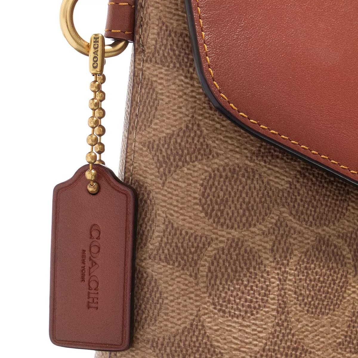 COACH Handtaschen braun Clutch