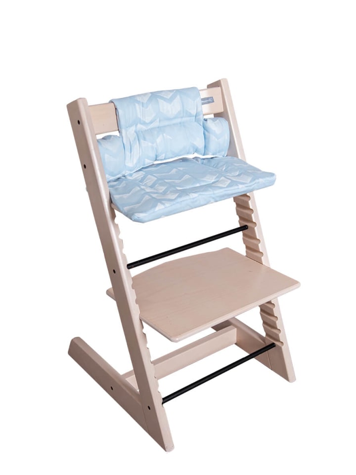 Hoppediz Kinderstuhlpolster Hochstuhl Sitzkissen Set für Stokke Tripp Trapp in Amsterdam aqua günstig kaufen onesize