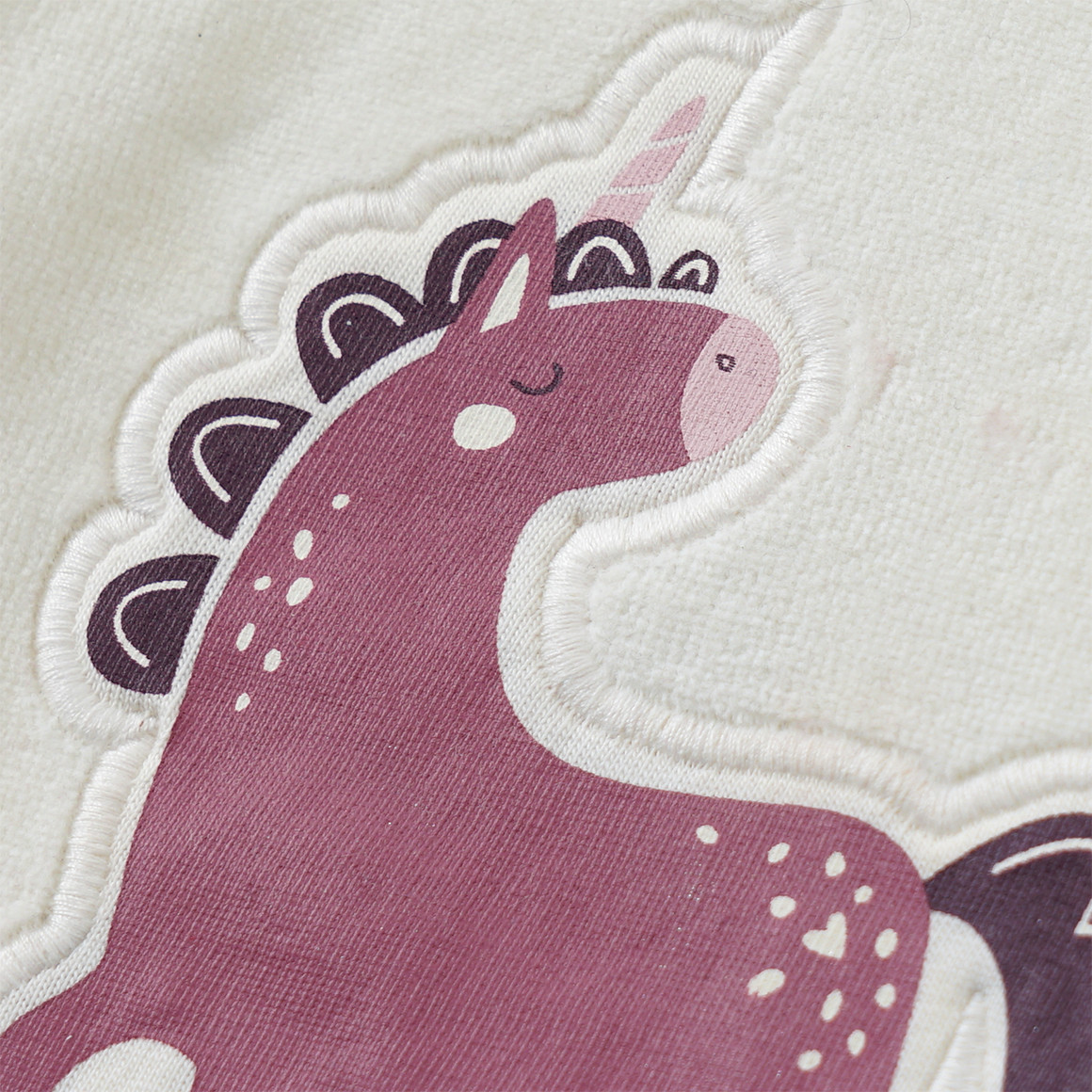 Baby Schlafanzug mit Einhorn-Applikation
