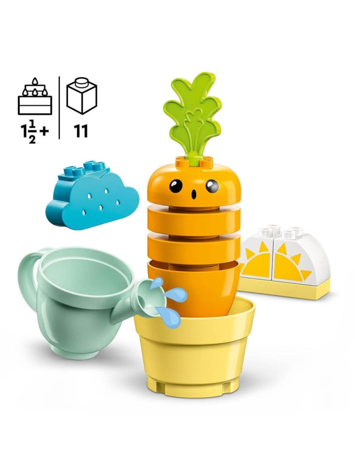 duplo DUPLO 10981 Wachsende Karotte in Mehrfarbig ab 18 Monate günstig kaufen onesize