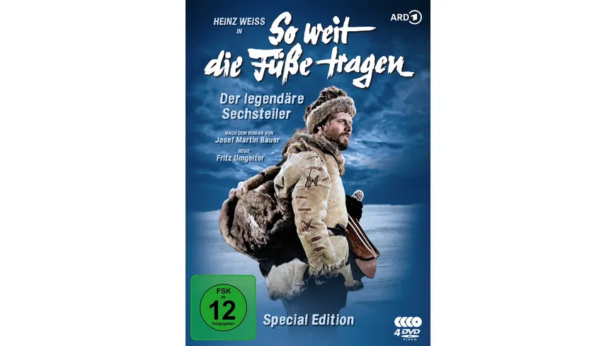 So weit die Füße tragen - Alle 6 Teile - Special Edition (Fernsehjuwelen)  [4 DVDs]