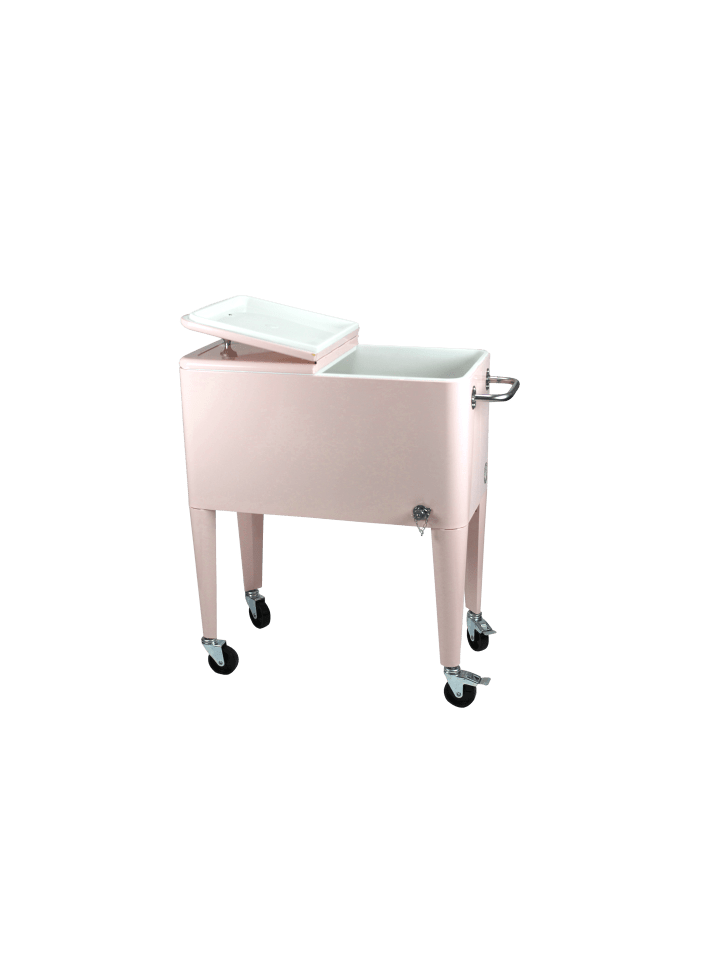 Beachtrekker Kailua Cooler - Kühlbox, Kühlwagen, Getränkekühler, Pink günstig kaufen onesize