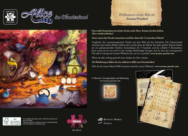 Arcana Puzzle: Alice im Wunderland