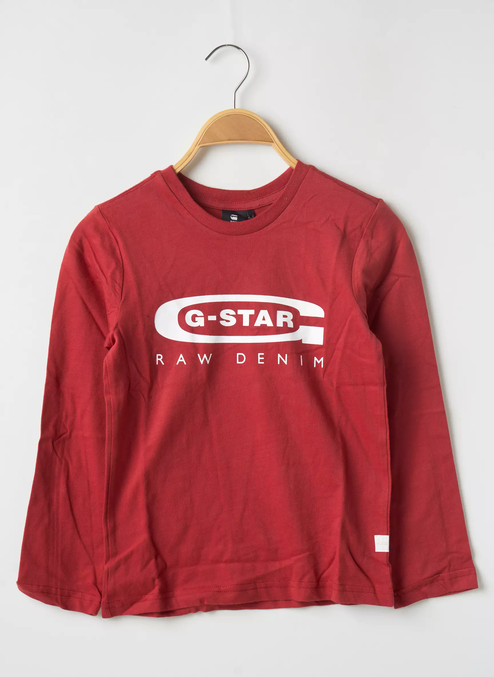 G Star Tshirts Garcon couleur rouge