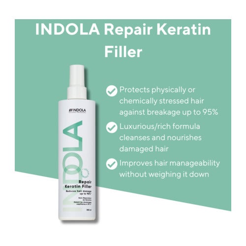 Indola Care & Style Repair keratīna pildviela 300 ml