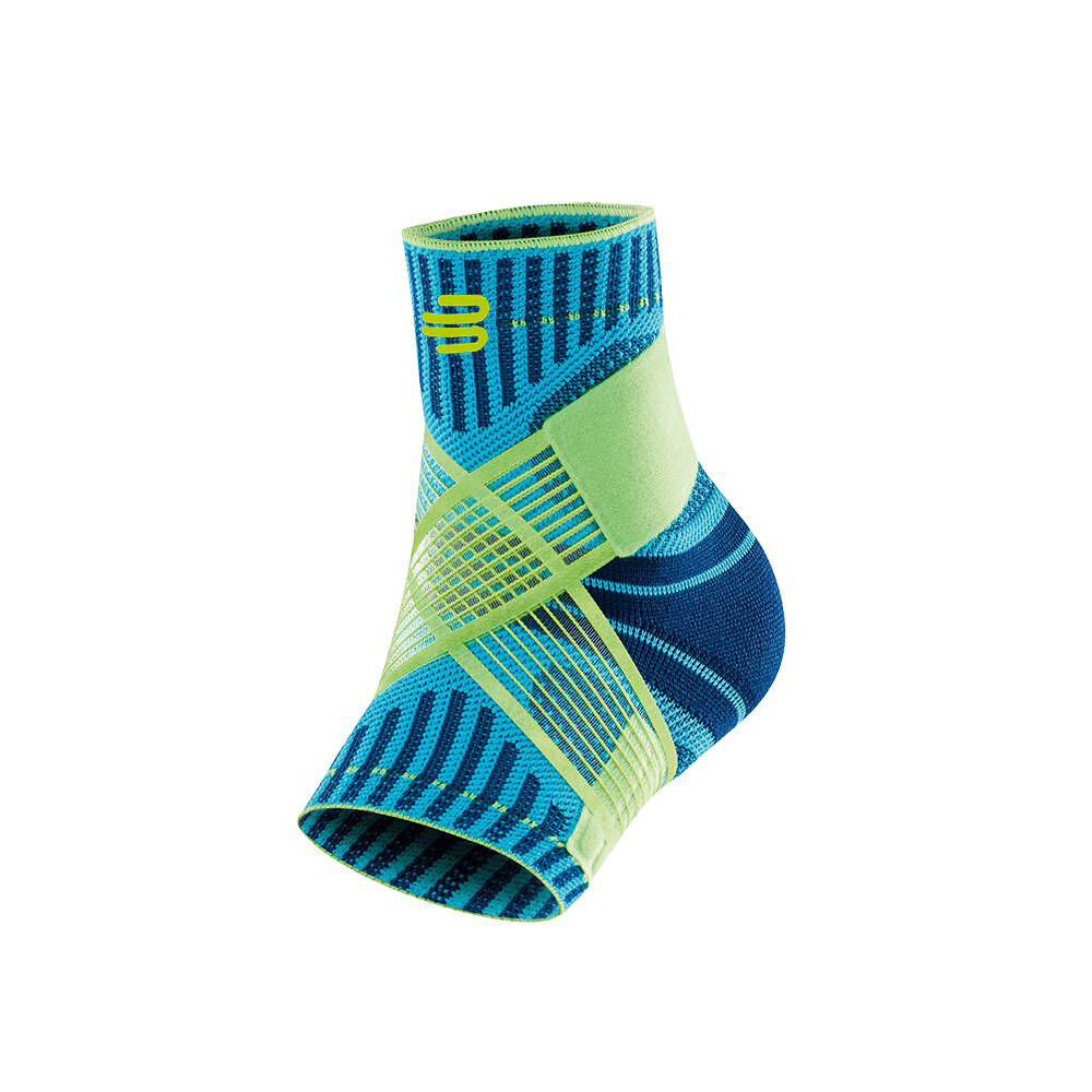 Sports Ankle Support Fußgelenkbandage Links - Türkis, Limette