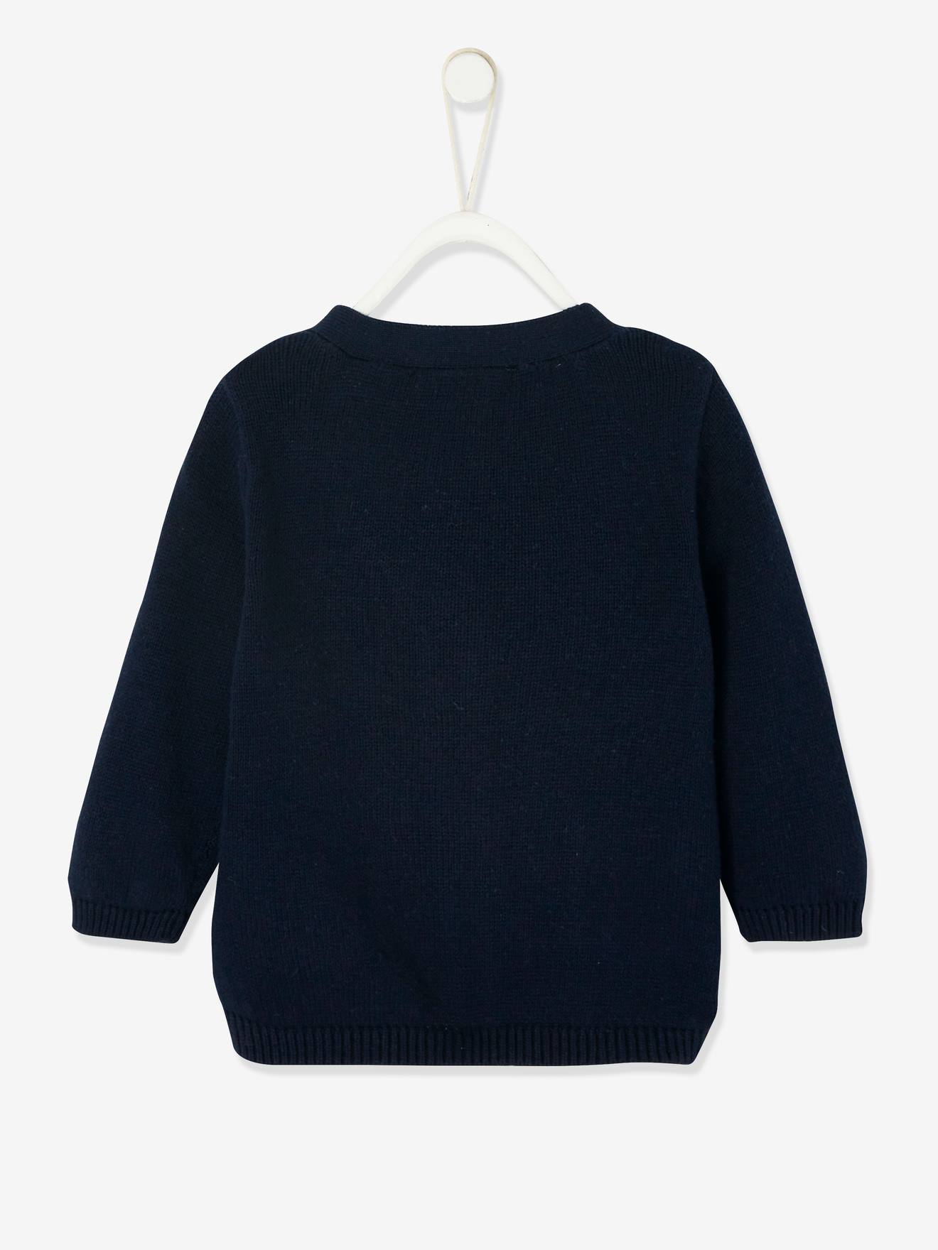 Gilet bébé garçon avec poches fantaisie BASICS encre