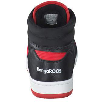 KangaROOS K-Slam Point Mid Sneaker in schwarz