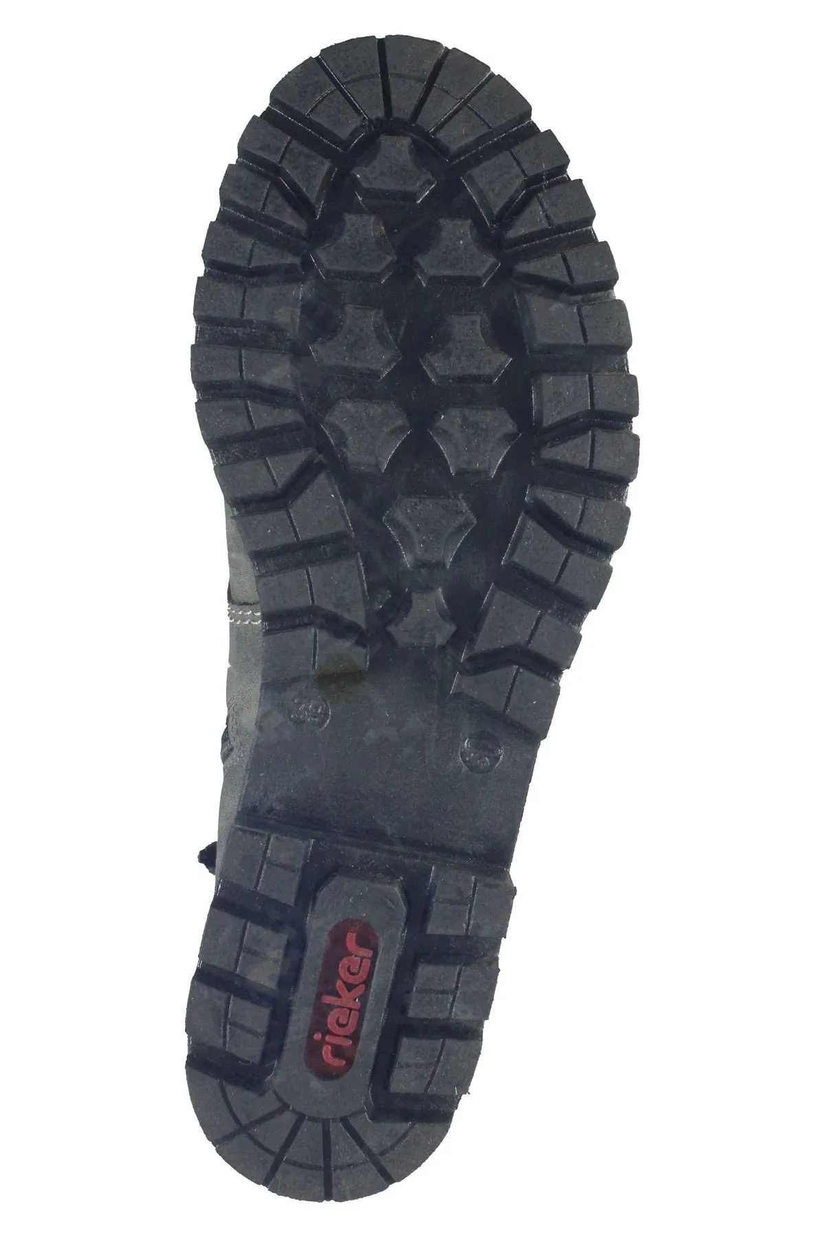 Rieker  Stiefelette - Grau - Blockabsatz