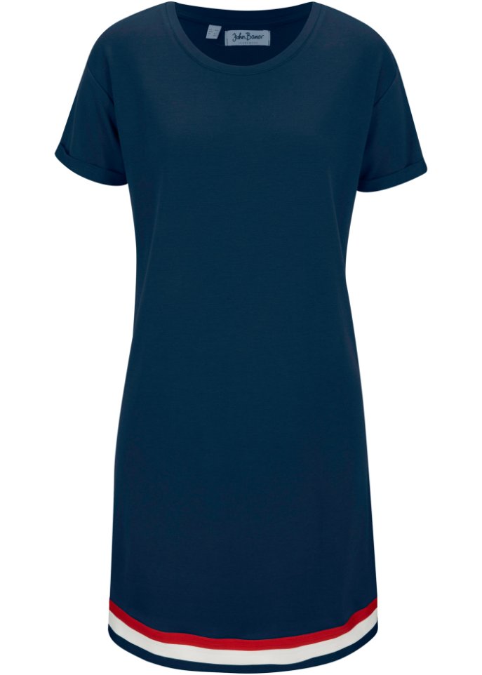 Jerseykleid, Kurzarm