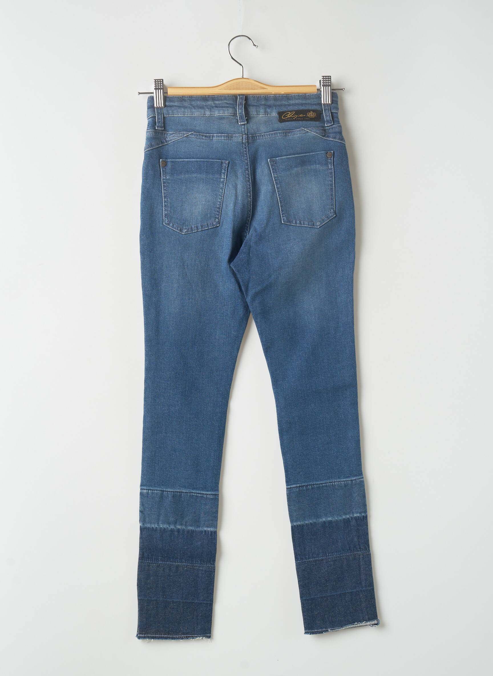 Chipie Jeans Skinny Fille couleur bleu