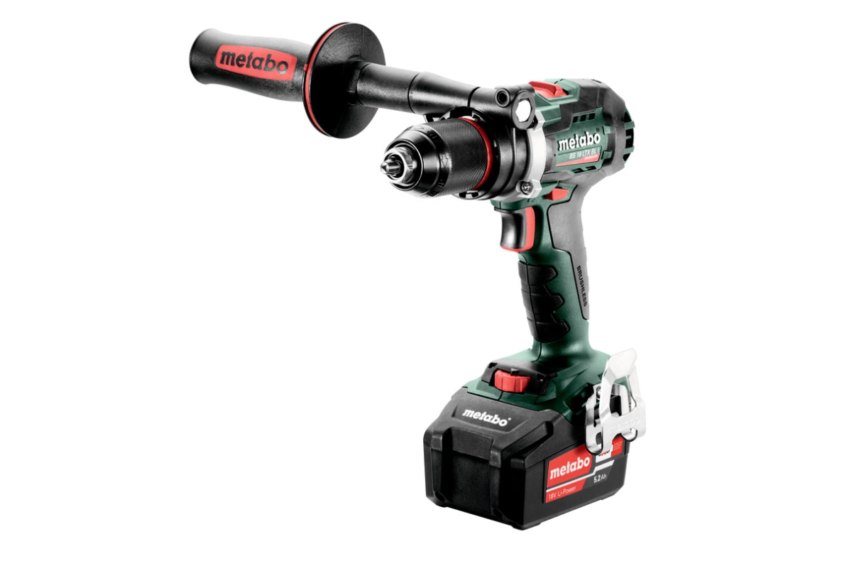 Metabo 602358650 BS 18 LTX BL I Batteridriven borr-/skruvdragare 18 Volt 5,2 Ah Li-jon i metaBOX 602358650