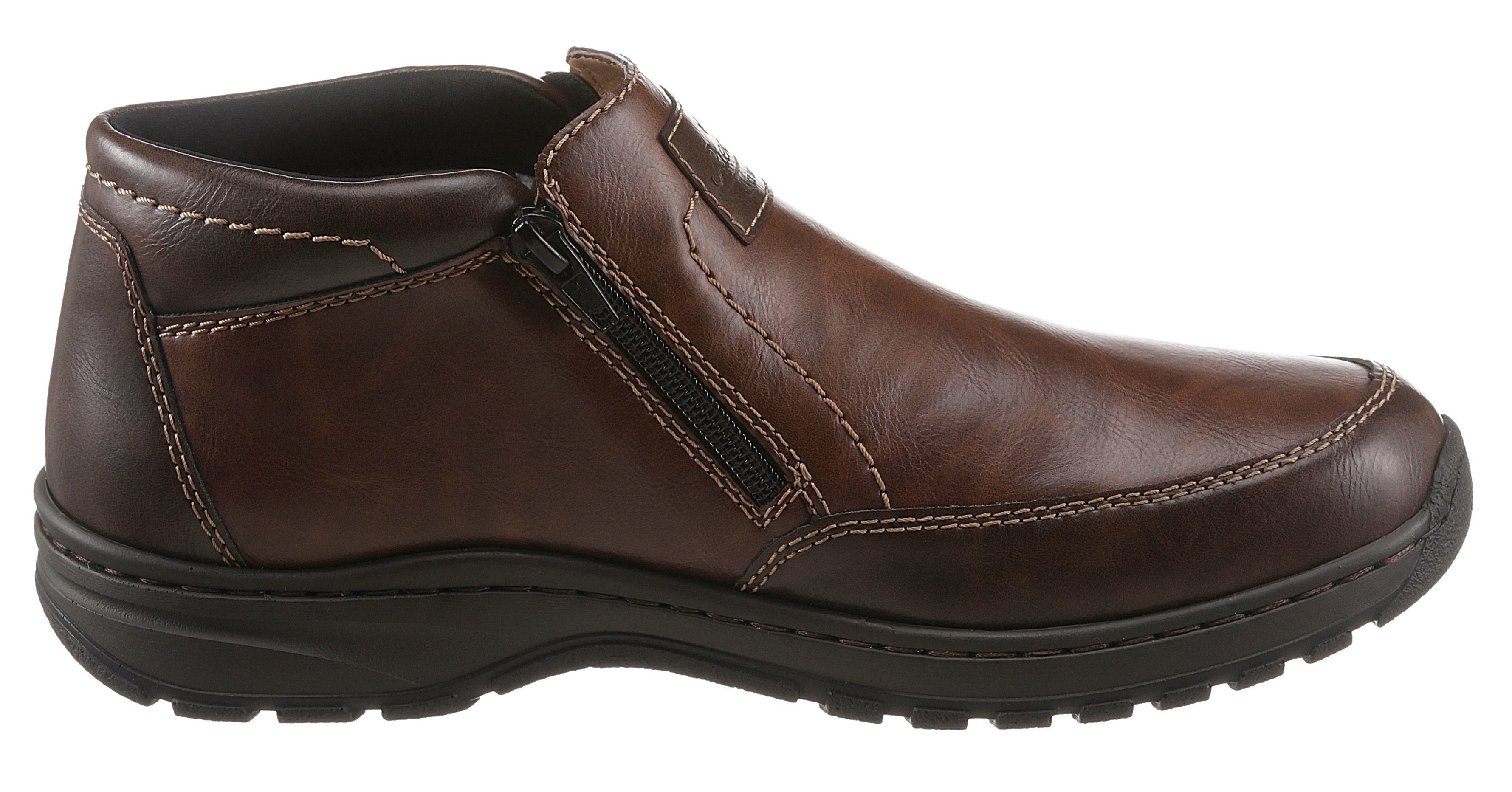 Rieker Winterboots mit beidseitigen Reißverschlüssen