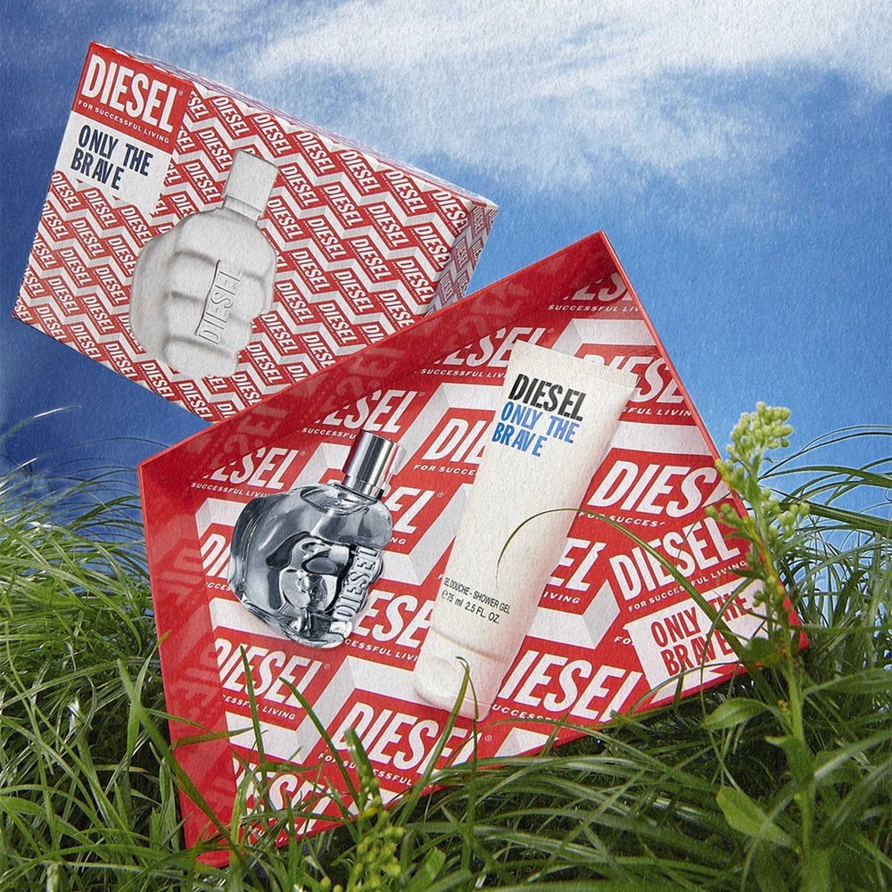 Diesel Only the Brave Coffret Eau de Toilette + Gel douche