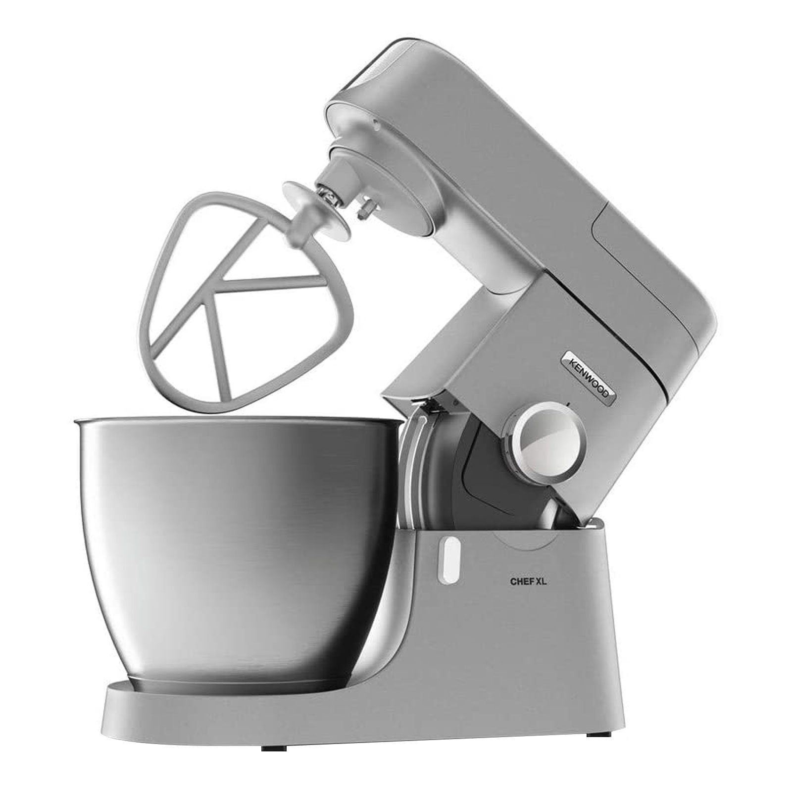 Kenwood Küchenmaschine ChefXL KVL4110S, 1200 W, 6.7 l Schüssel, Impulsfunktion, 6,7 Liter Edelstahl-Rührschüssel