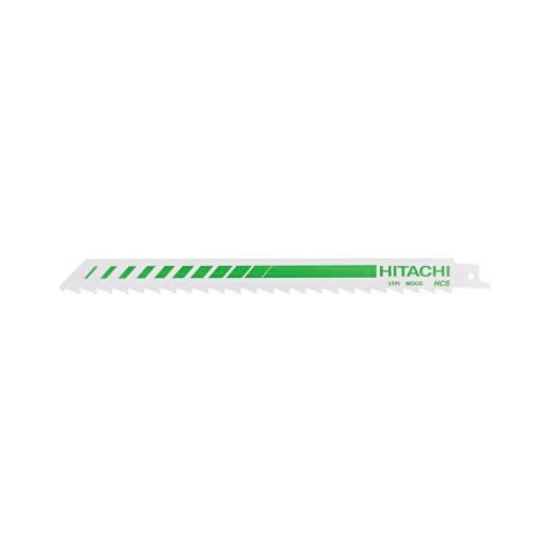 HiKOKI Zubehör 752029 RW60 Säbelsägeblatt Holz 225,0/203,5 x 19,0 x 1,25 mm 5 Stück
